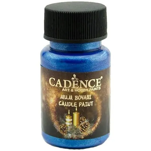 Синяя краска для свечей и мыла «Сadence» на водной основе, Цвет: Синий