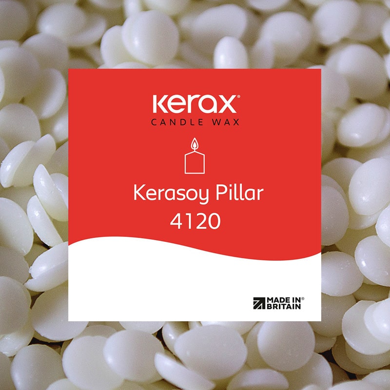 Kerax - 1KG - KeraSoy 4120 Pillar Cire - Pastilles - Cire de soja