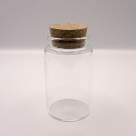 Jar with cork lid