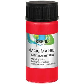 Red paint for marbling Kreul Magic Marble, Color: Red