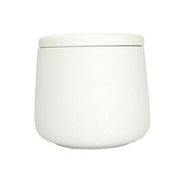 White pot "barrel", Color: White