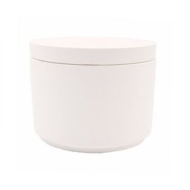 White pot "box", Color: White