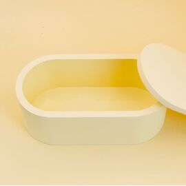 Кашпо "Оливия" Пастельно-желтое, Цвет: Пастельно-желтый