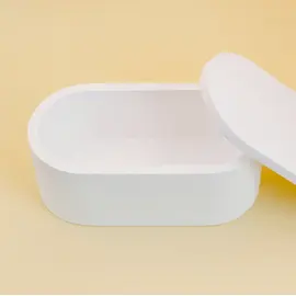 Gypsum Candle Pot "Olivia"