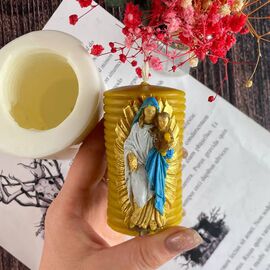 Saint Mary with the baby