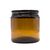 Brown jar with metal lid - 100 ml, Volume: 100 ml