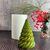 Silicone mold for candles - The Christmas tree is woven - Candle Art Silicone mold for candles - The Christmas tree is woven