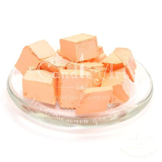 Pastel orange dye for paraffin and wax, Color: Pastel orange