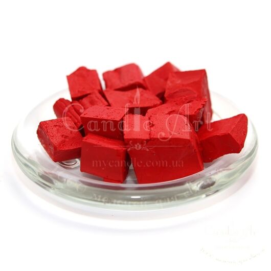Scarlet dye for paraffin and wax, Color: Scarlet