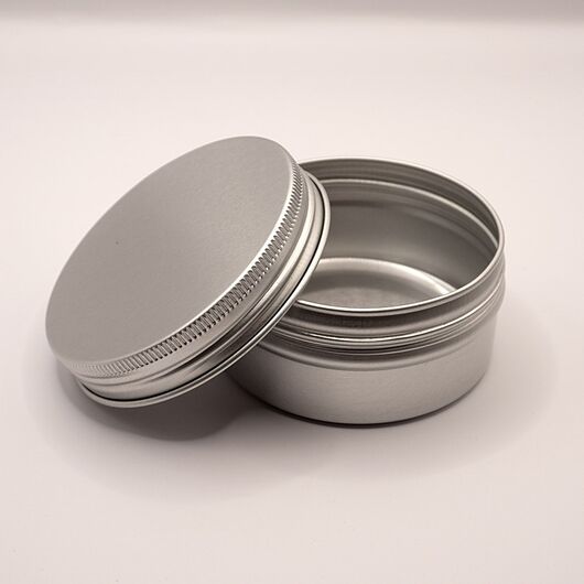 Aluminum jar for candles - volume 100 ml, Volume: 100 ml