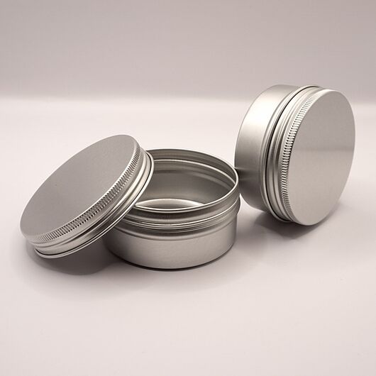 Aluminum jar for candles - volume 200 ml, Volume: 200 ml, 4 image - Candle Art Aluminum jar for candles - volume 200 ml, Volume: 200 ml, 4 image