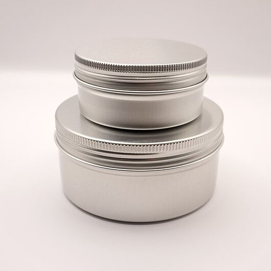Aluminum jar for candles - volume 200 ml, Volume: 200 ml, 5 image - Candle Art Aluminum jar for candles - volume 200 ml, Volume: 200 ml, 5 image