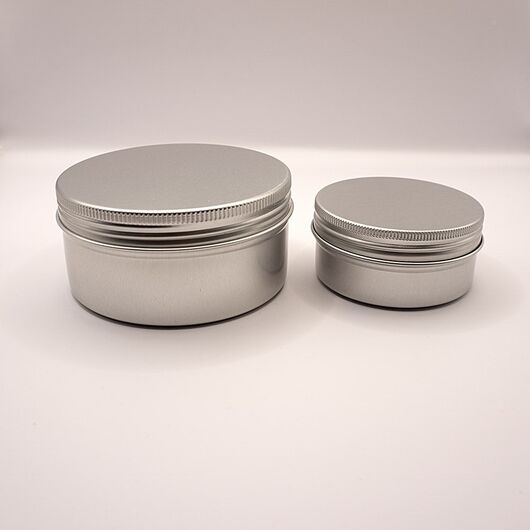 Aluminum jar for candles - volume 200 ml, Volume: 200 ml, 6 image - Candle Art Aluminum jar for candles - volume 200 ml, Volume: 200 ml, 6 image