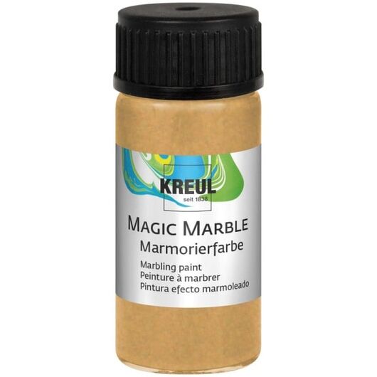 Paint for marbling candles Kreul Magic Marble ➤ Color - Gold, Color: Gold