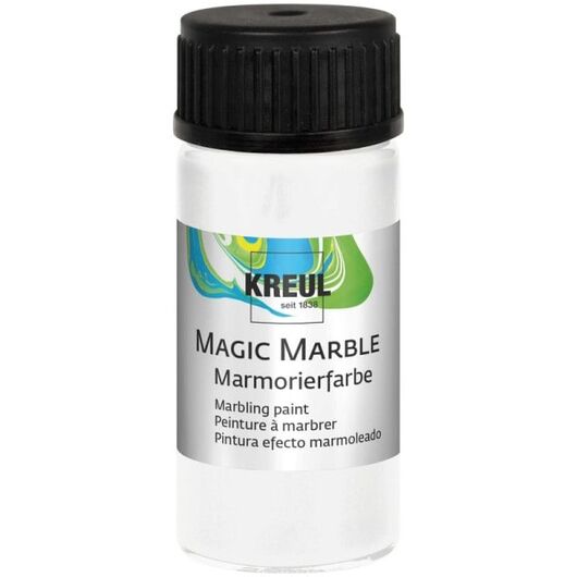 Фарба для мармурування свічок Kreul Magic Marble ➤ Колір - Білий, Колір: Білий