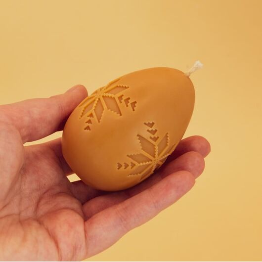 Silicone mold for candles - Silicon mold "Pysanka-Embroidered", 3 image