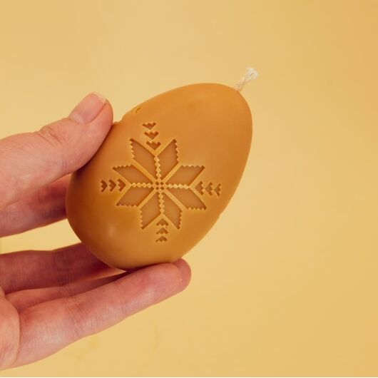 Silicone mold for candles - Silicon mold "Pysanka-Embroidered", 4 image