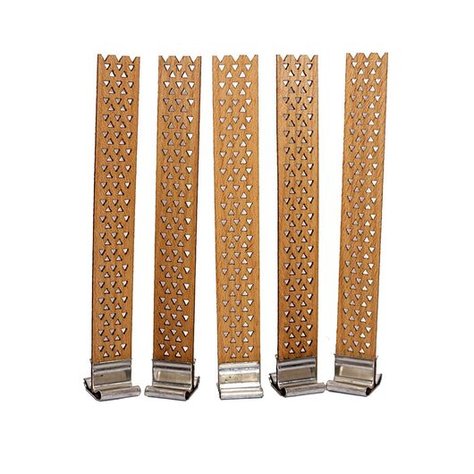Lace Wooden Wick – Narrow & Tall, Size: 100 mm ✕ 13 mm ✕ 1 mm
