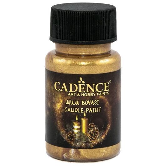 Antique gold paint for candles and soap «Сadence» on a water basis, Color: Antique gold