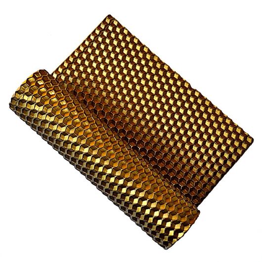 Wax plates - black gold ᐉ Size - 41✕26 cm, Color: Black gold