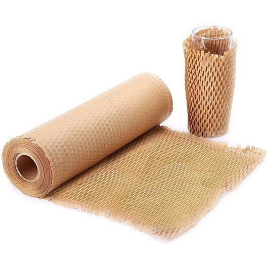 Kraft paper "mesh" in a roll - 28 cm х 10 m (17 m), Size: 28 cm ✕ 10 m (17 m)