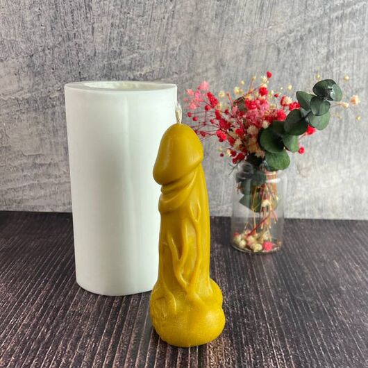 Силіконова форма для свічок - Фалос, фото 2