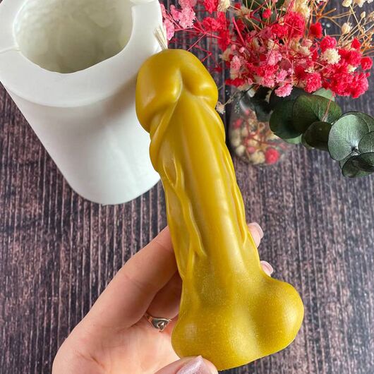 Силіконова форма для свічок - Фалос, фото 3