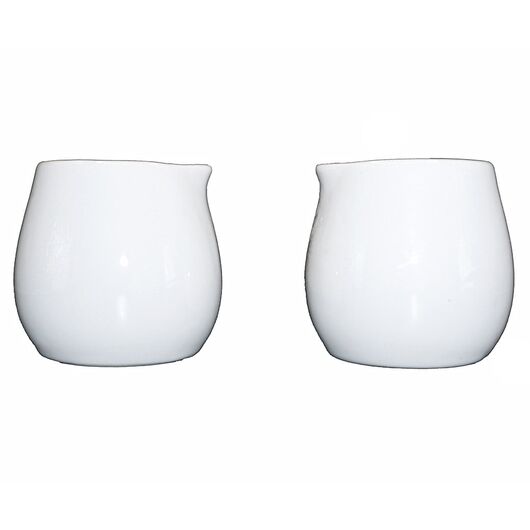 Porcelain jars for massage and aroma candles - volume 100 ml
