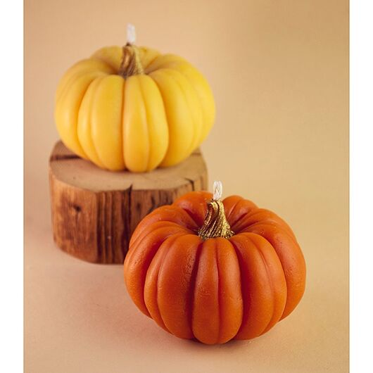 Силиконовая форма "Тыква" для свечей, фото 2 - Candle Art Силиконовая форма "Тыква" для свечей, фото 2