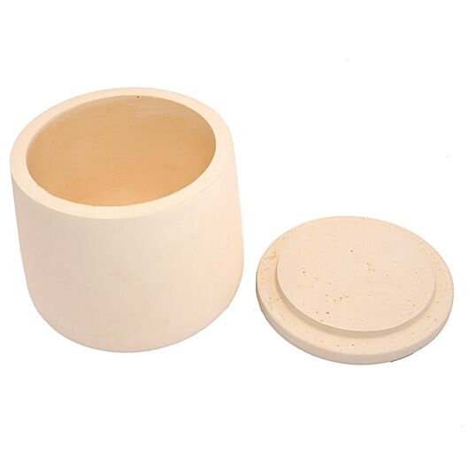 Peach pot "barrel" gypsum, Color: Orange, 2 image