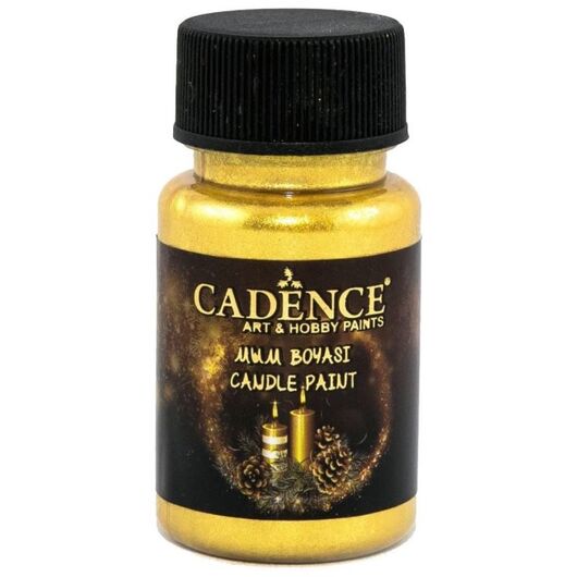 Rich gold paint for candles and soap «Сadence» on a water basis, Color: Rich gold