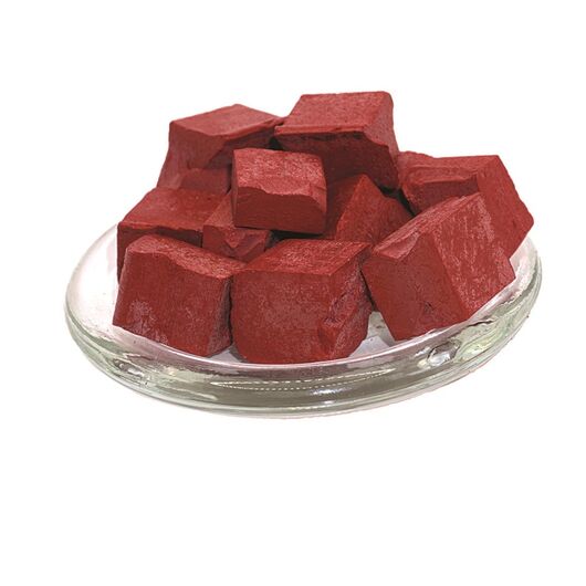 Ruby dye for paraffin and wax, Color: Ruby