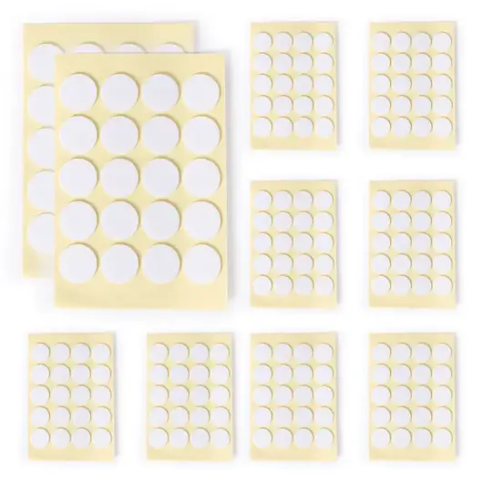 Stickers for fixing the wick ➤ 20 pcs - 1 sheet