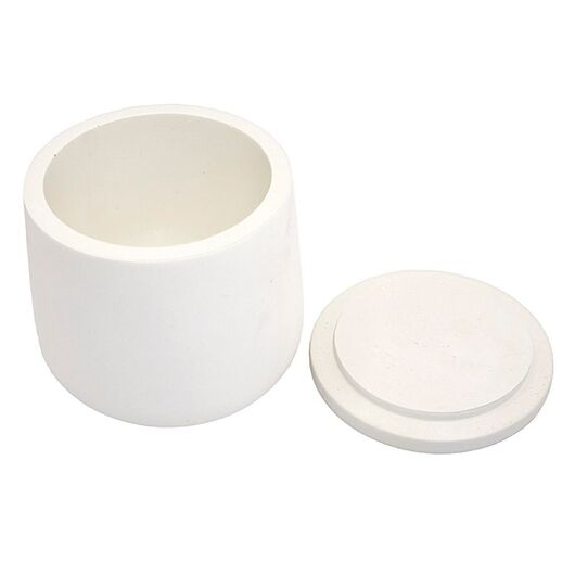 White pot "barrel" gypsum, Color: White, 2 image