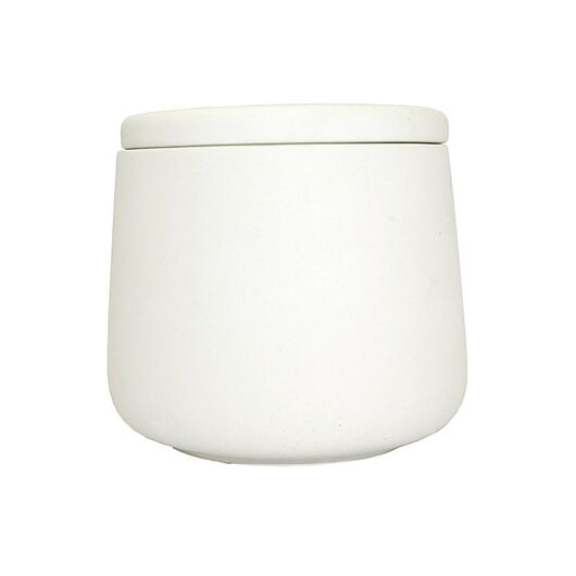 White pot "barrel" gypsum, Color: White