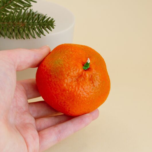 Силиконовая форма "Мандаринка" для свечей, фото 2