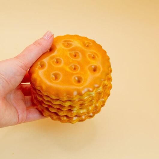 Гипсовое кашпо «Крекер» для свечей ➤ Круглая ➤ Объем - 100 мл, Форма: Круглая, фото 4