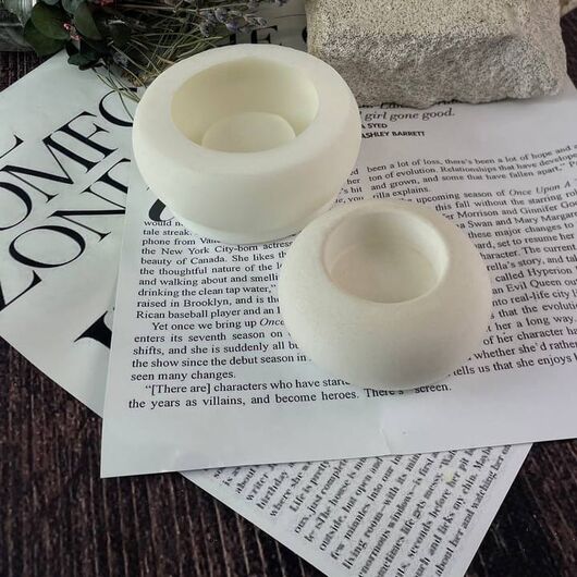 Silicone mold for plaster planters ➤ Monolith